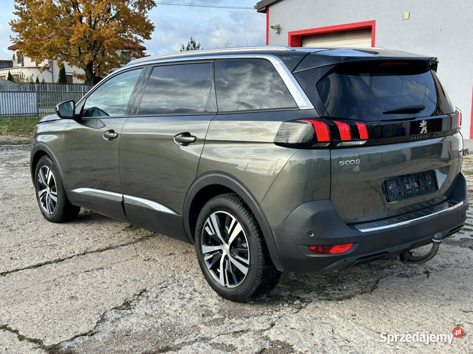 Peugeot 5008 7 osobowy automat II 2017 światła do jazdy dziennej Siedlce