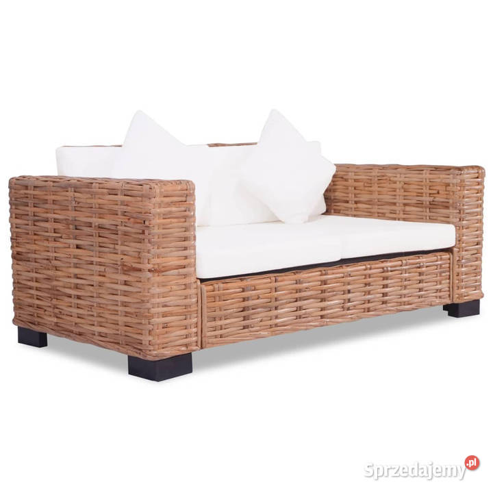 Sofa 2osobowa z naturalnego rattanu WM244418 Warszawa sprzedam