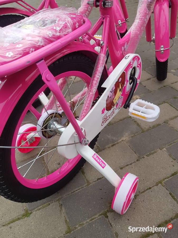 Rower dziecięcy 16 Rowerek różowy Ginait 4 Rowerki i pojazdy Głogowa