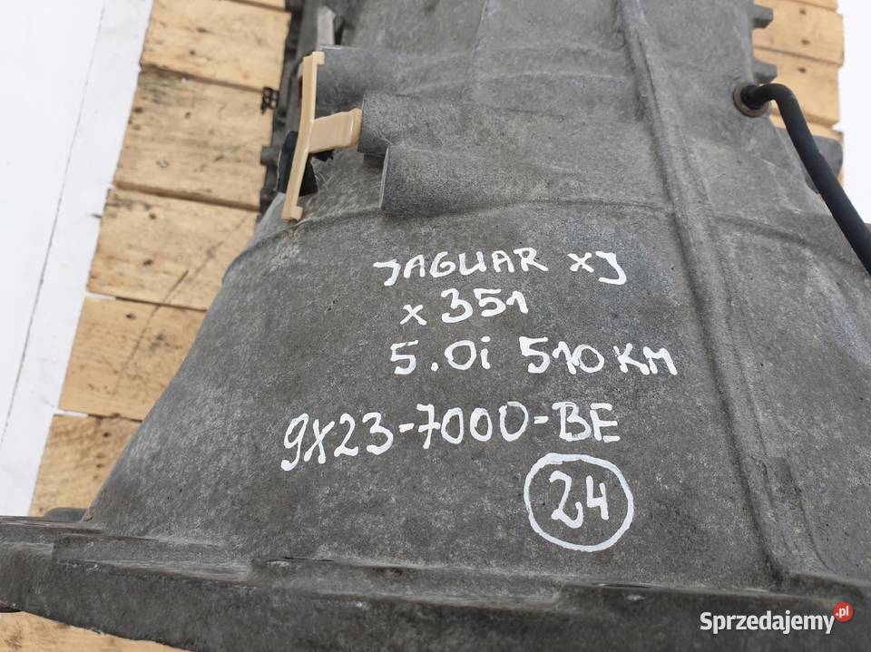 Jaguar XJ X351 50 V8 SUPERCHARGED SKRZYNIA Rudka