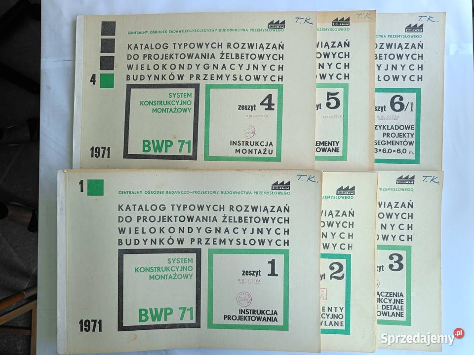 Katalog BWP71 typowych rozwiązań do proj żelbet pomorskie
