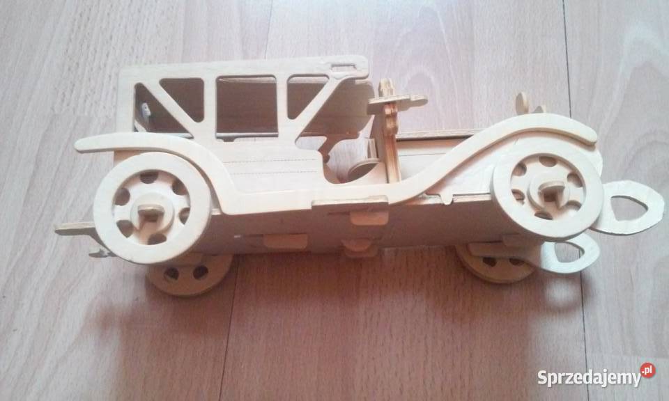 Samochód model drewniany Szczecin