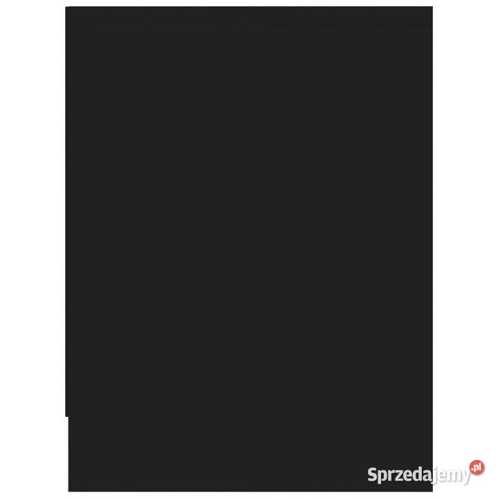 Szafka nocna czarna 40x30x40 materiał mazowieckie