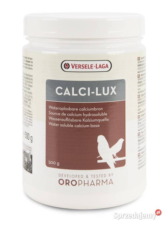 Oropharma Calci-lux  500g rozpuszczalne wapno w wodzie, lęgi