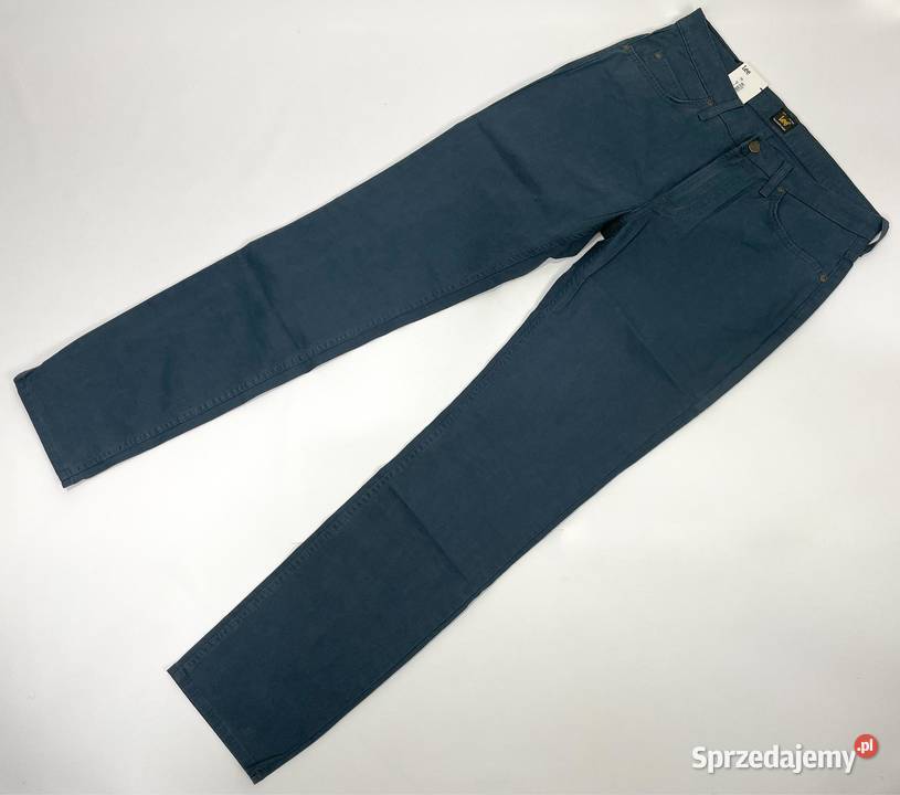 Spodnie męskie Lee Rider Slim Navy W31 L32 Pisz sprzedam