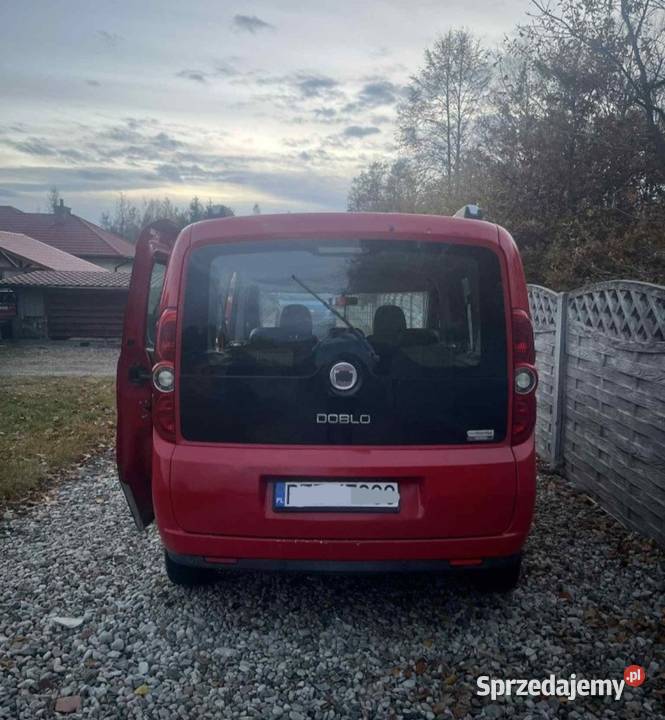 Fiat Doblo 2 20 multijet 135 2012r Rok produkcji 2012 Rzeszów sprzedam