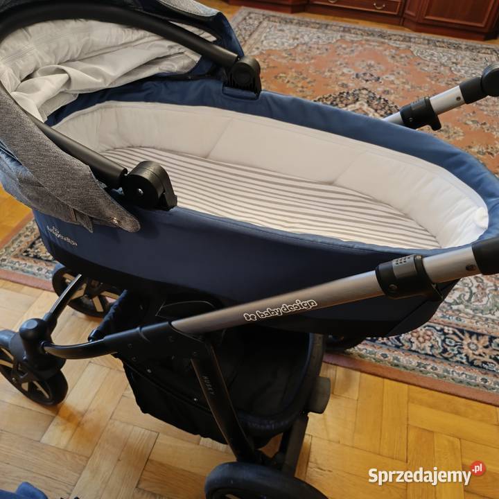 Wózek 2 w1 gondola spacerówka Baby Design Husky Rozkładane Wózki Łomianki Dolne