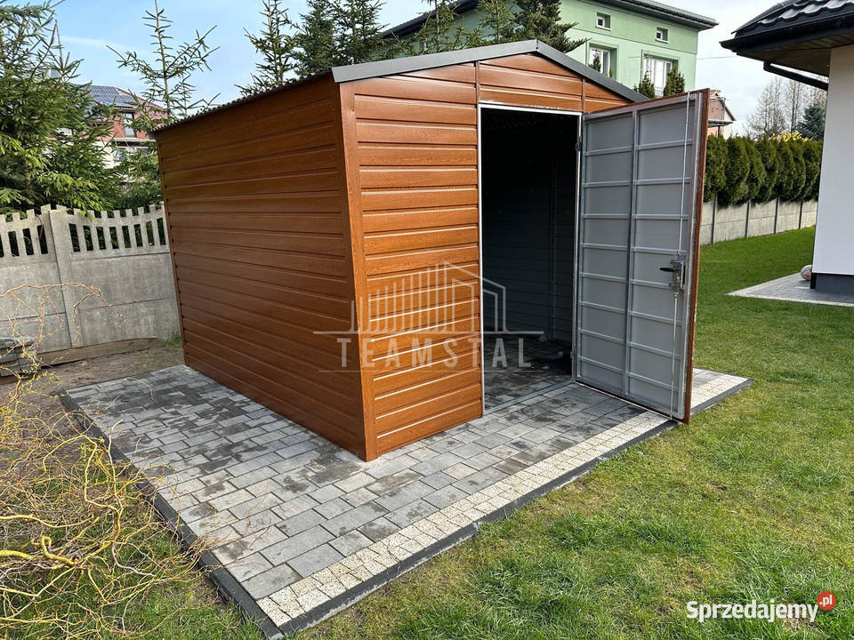 SCHOWEK DOMEK OGRODOWY 3x3 m dwuspadowy jasny lubuskie Kostrzyn nad Odrą