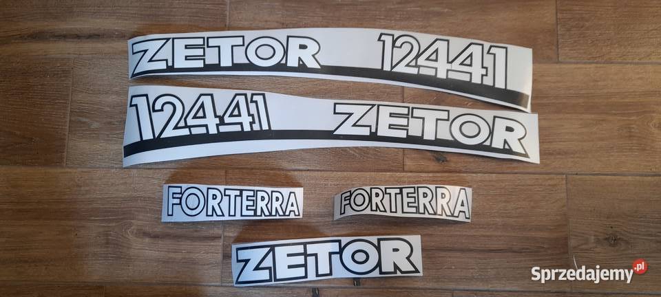 Naklejki zetor forterra 105 zetor 12411