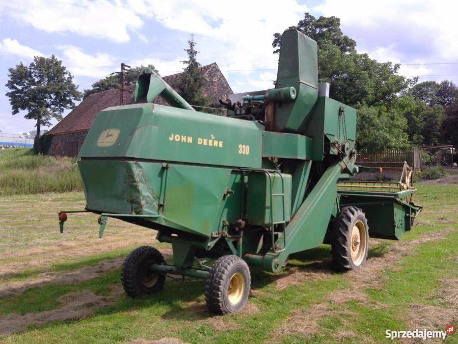 Kombajn zbożowy John Deere 330 Uniegoszcz
