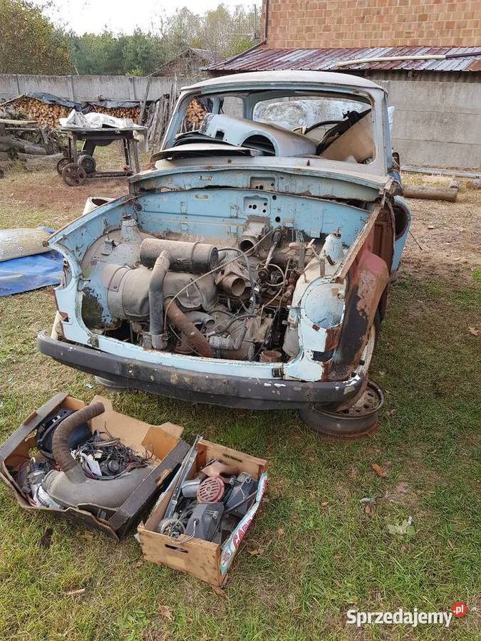 Trabant 601 masa czesci dach silnik skrzynia Kuryłówka