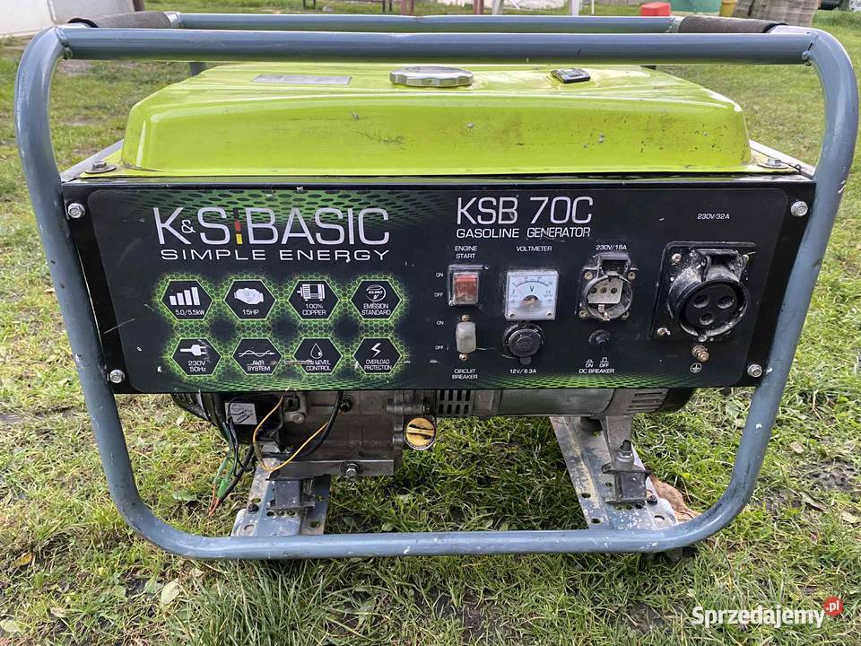 Agregat prądotwórczy 5kw Orzesze