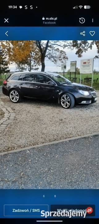 Opel Insignia 2011 r 20 CDTI ecoFlex DPF OFF sprowadzony Nysa