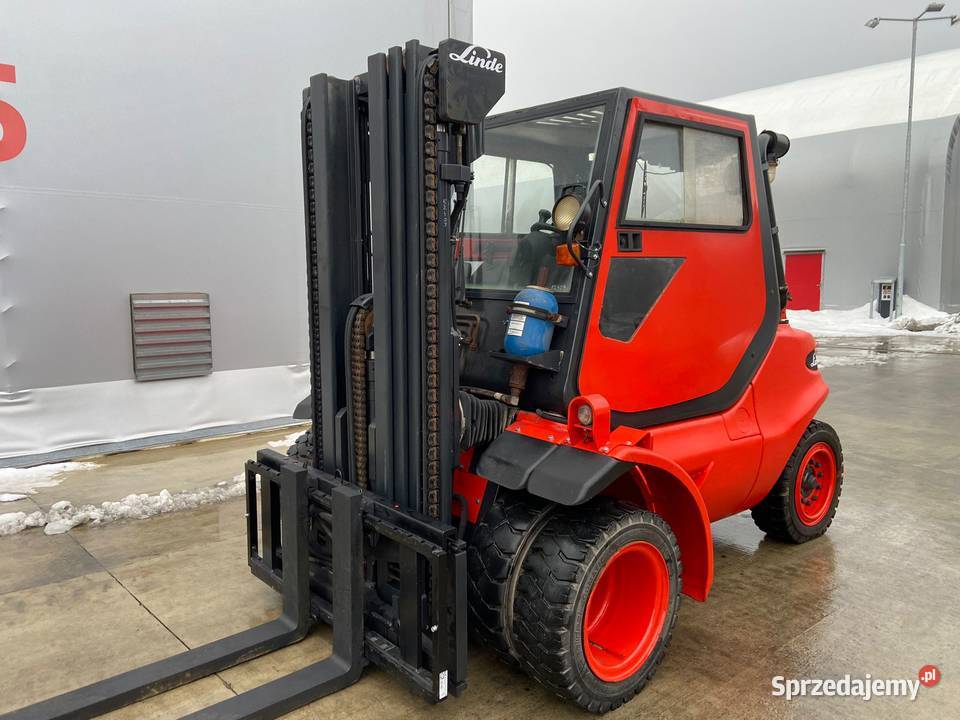 Wózek widłowy LINDE H 45 T600 GAZ Góra Kalwaria