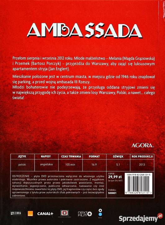 AMBASSADA MAGDA GRĄZIOWSKA Kalisz sprzedam
