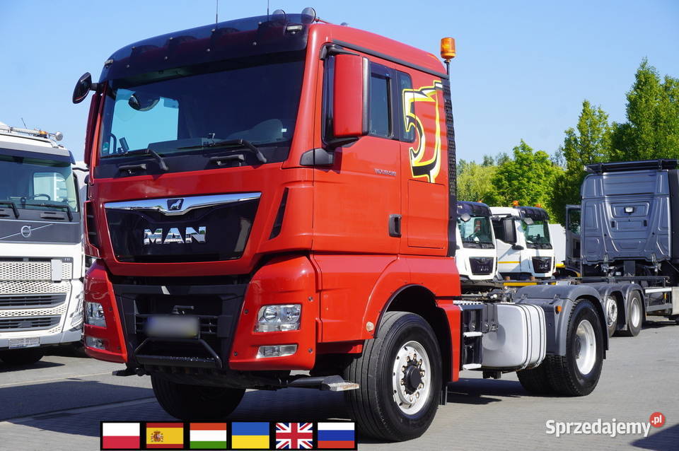 Ciągnik siodłowy MAN TGX 18510 4x4 510 Kab pierwszy właściciel Kraków