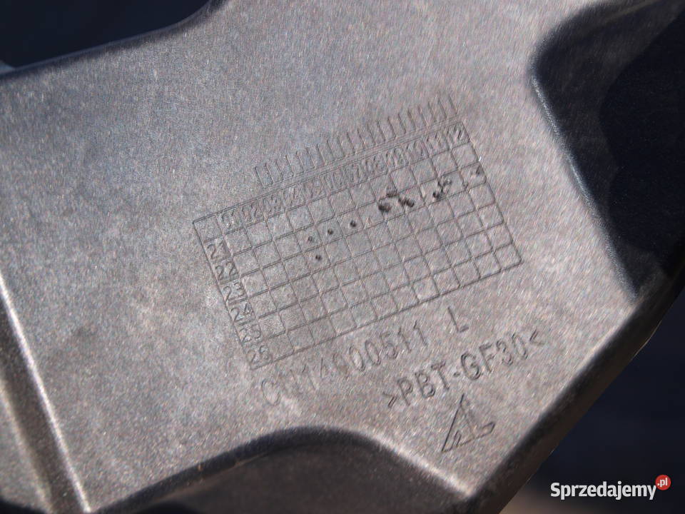 NIO EL7 ślizg listwa mocowanie lampy lewy przód lewe wielkopolskie Kalisz