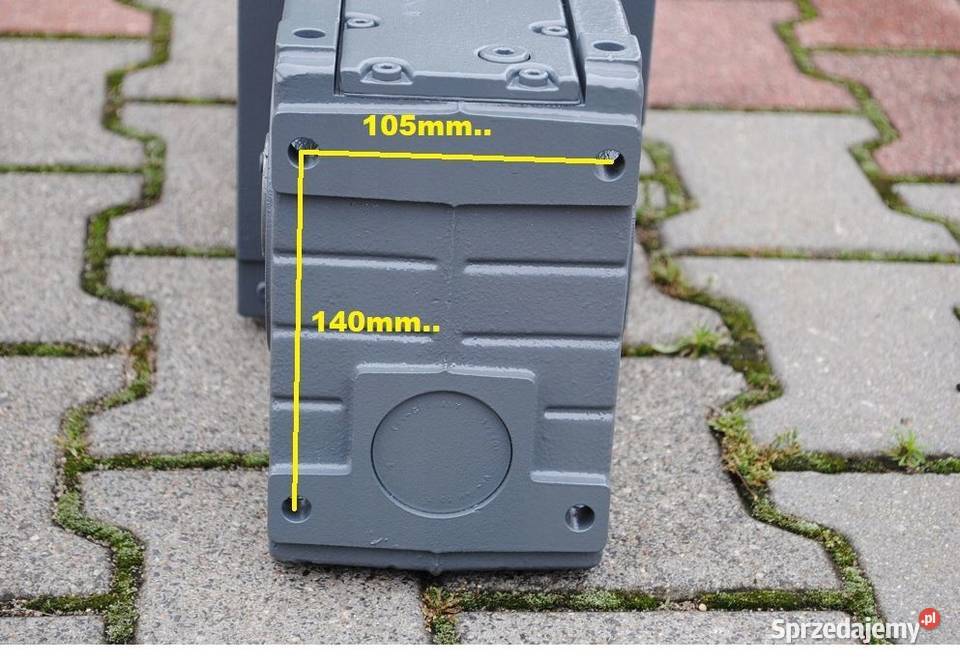 Motoreduktor kątowy 15kw 394obrmin z hamulcem