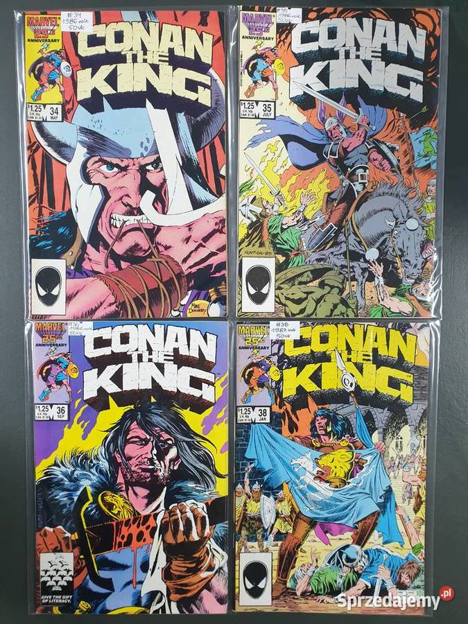 Conan The King 27 komiksów Marvel USA 19841989 sprzedam