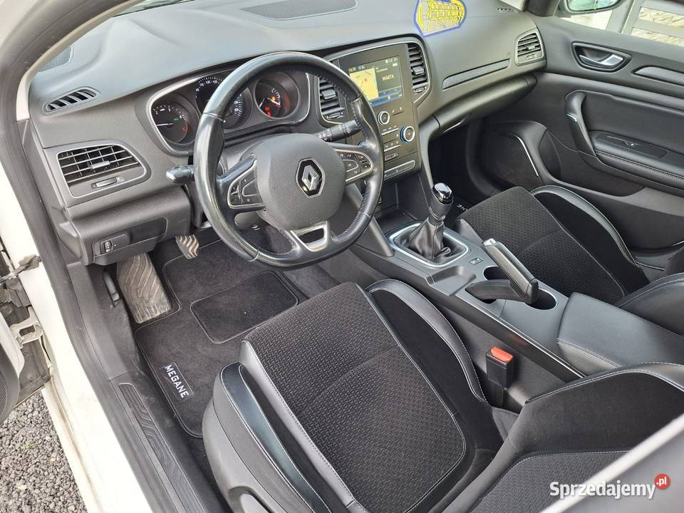 Renault Megane 15dci 2019 Półskóra klima Łąkociny