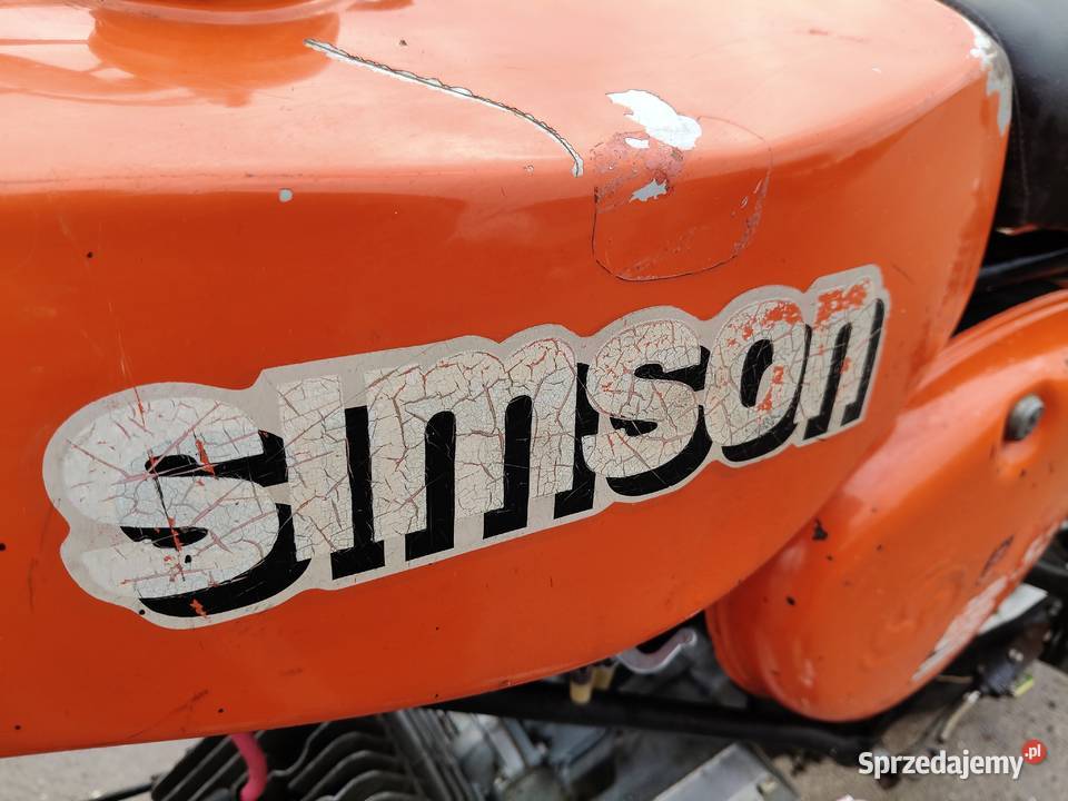 Simson S51 enduro 1984r z dokumentami wielkopolskie Nowe Skalmierzyce sprzedam