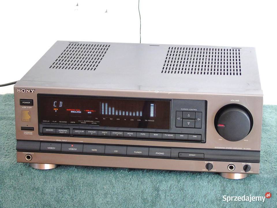 Wzmacniacz Sony TAD505 korektor graficzny Jasło sprzedam