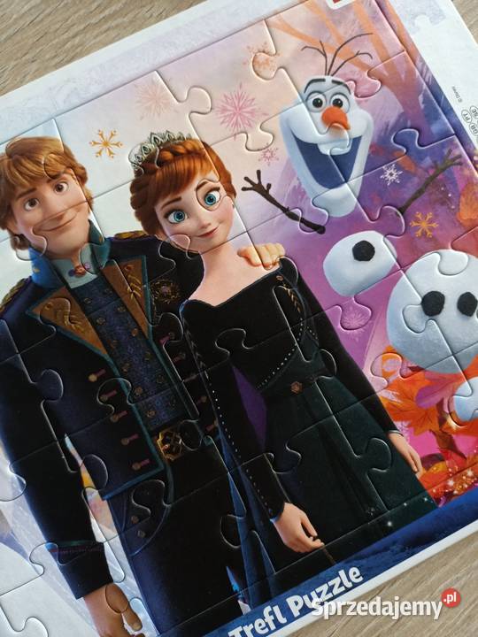 Puzzle Trefl 30 elementów Frozen Kraina lodu