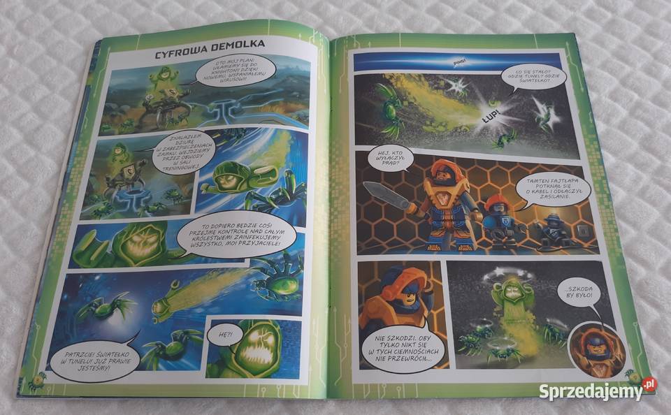Lego Nexo Knights Cyfrowe starcie Ameet 2018 ISBN 9788325327934 Czeladź