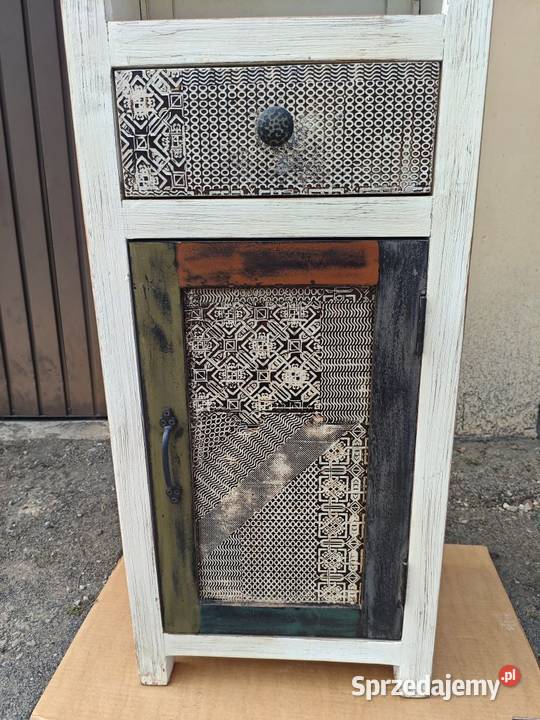 Goawolf mbel Drewno Mango Witrynka 43cm Dobroń