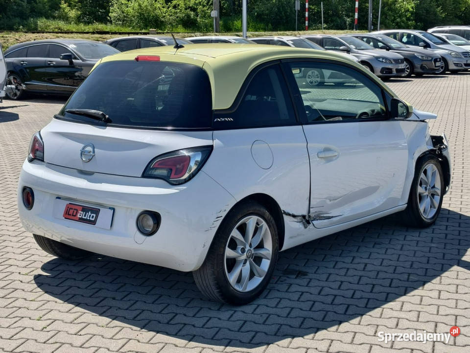 Opel Adam 12 benzyna 71 klimatyzacja tempomat uszkodzony Adam Kęty