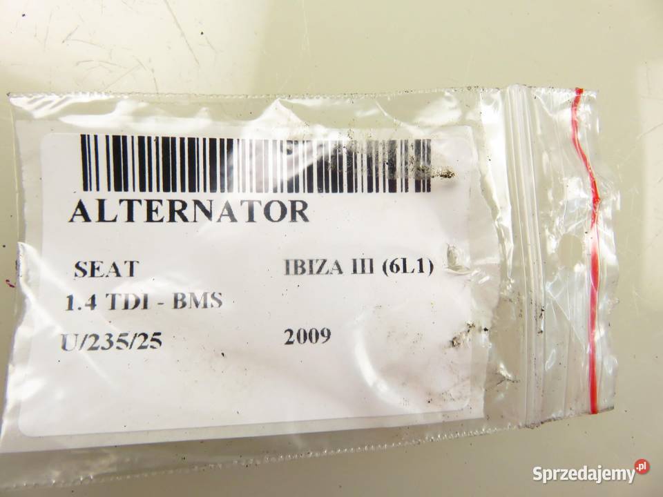 ALTERNATOR SEAT IBIZA III 14 TDI 211341902