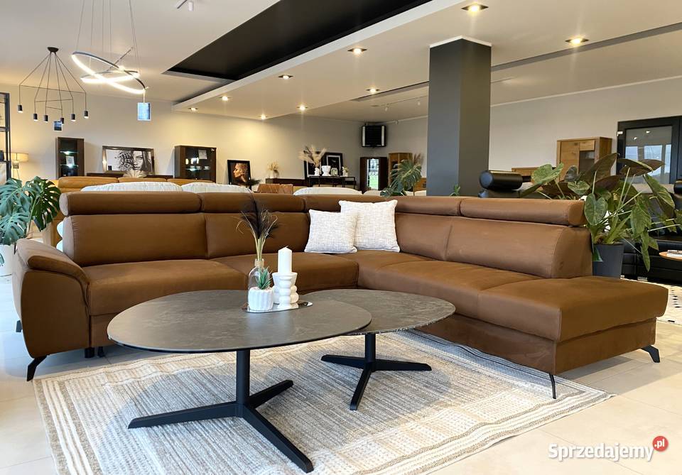 Nowoczesny Narożnik Siella tkanina Producent Tychy