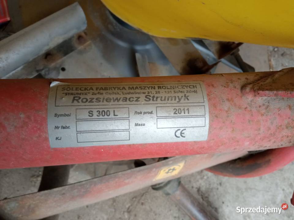 Sprzedam Rozsiewacz Strumyk 300 Zduńska Wola