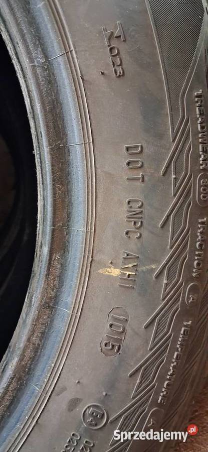 Sprzedam opony Continental 19565R15 15cale Mielec