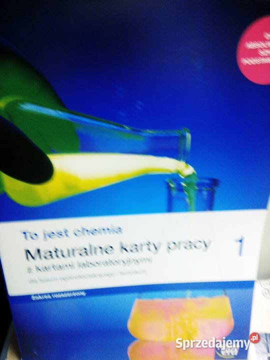 Maturalne karty pracy 1chemia rozszerzenie Warszawa
