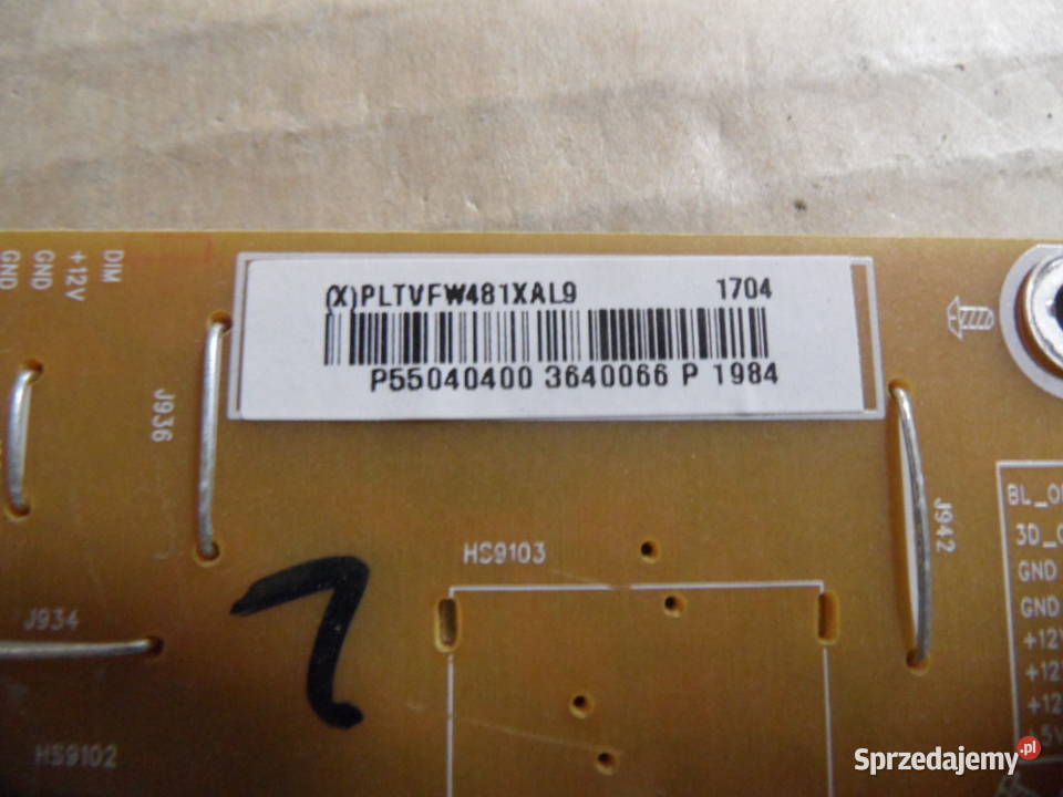 zasilacztelewizora philips 55PUS6401 świętokrzyskie sprzedam