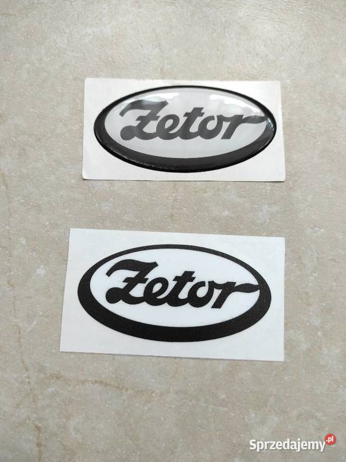 Naklejka cienka żelowa ZETOR