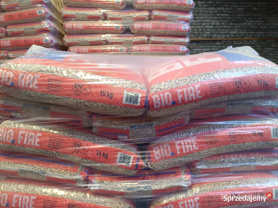 Pellet BioFire dystrybucja PGE 15 Żółkiewka Średnia Wieś