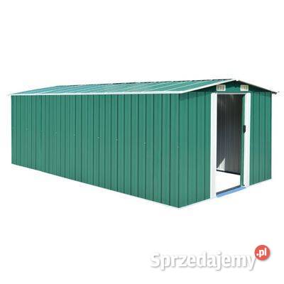 vidaXL Szopa ogrodowa 257x489x181 metal Warszawa sprzedam