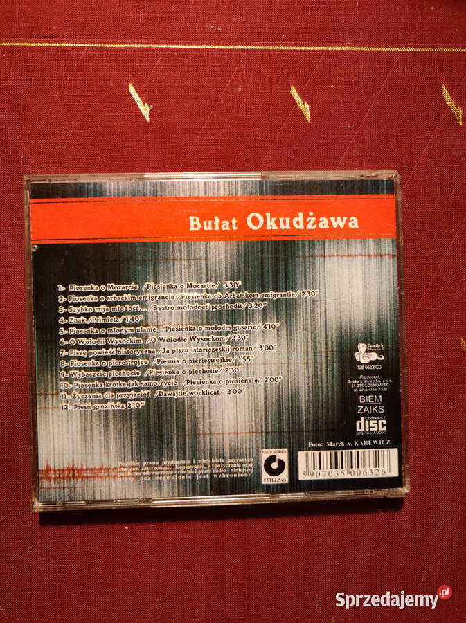 2000 Bułat Okudżawa Pieśń gruzińska O Wołodii Kielce