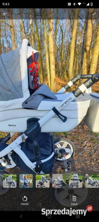 Wózek dziecięcy 2w1 Coneco Primavera Gondola Dąbrowa Górnicza
