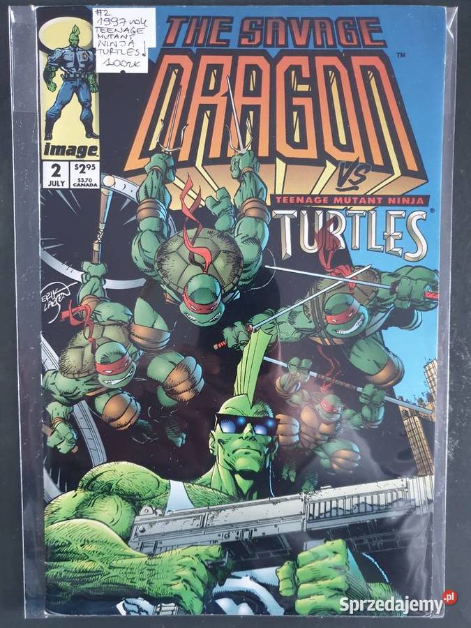 The Savage Dragon vs Teenage Mutant Ninja Książki i Podręczniki pomorskie Gdynia
