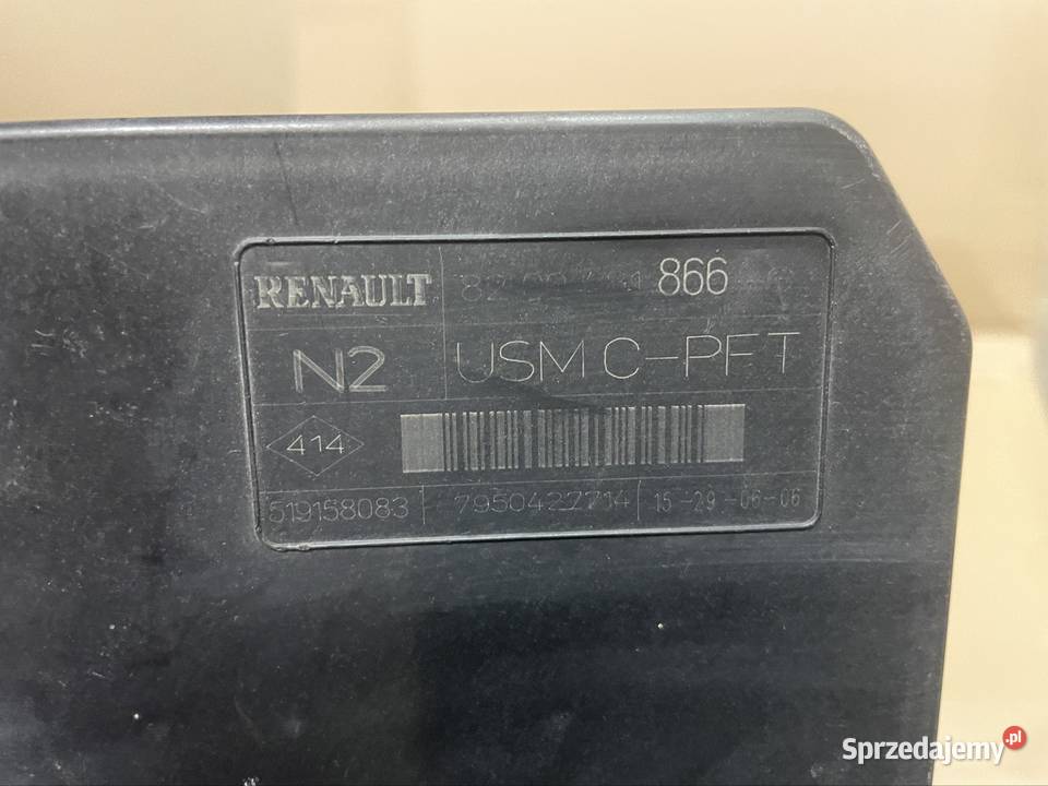 519158083 moduł skrzynka USM renault megane II 2 Rok produkcji 2007 Szczecin