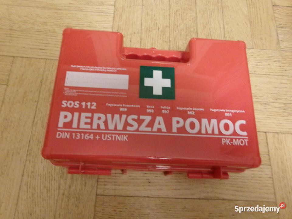 Apteczka do biura z wyposażeniem DIN 13164 Legionowo