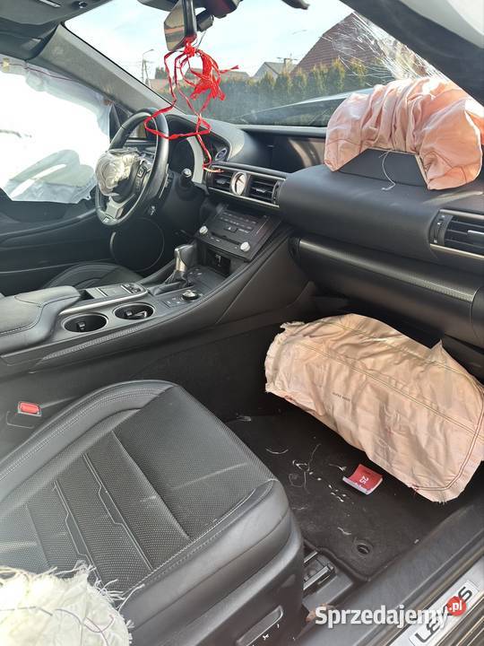 Lexus RC 300h FSport 2018 Hybryd uszkodzony Mąchocice Kapitulne