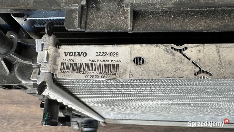 VOLVO XC90 II KOMPLET CHŁODNIC WODA KLIMA Gorzów Wielkopolski
