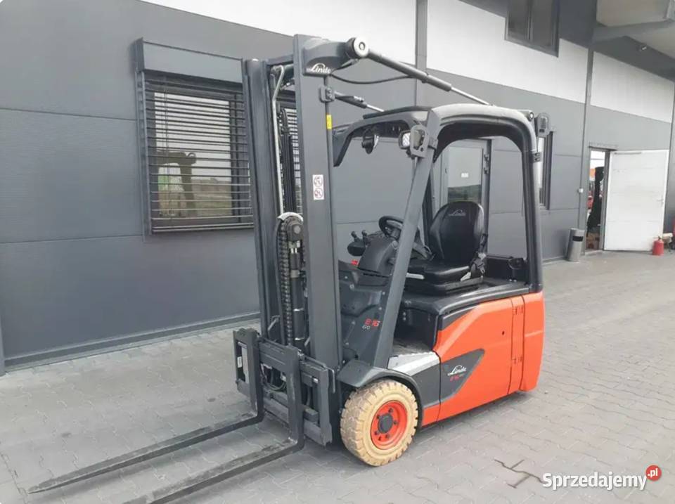 Wózek widłowy LINDE E16 Wolny SKOK 2019r E14 E18 Wózki widłowe Proszowice