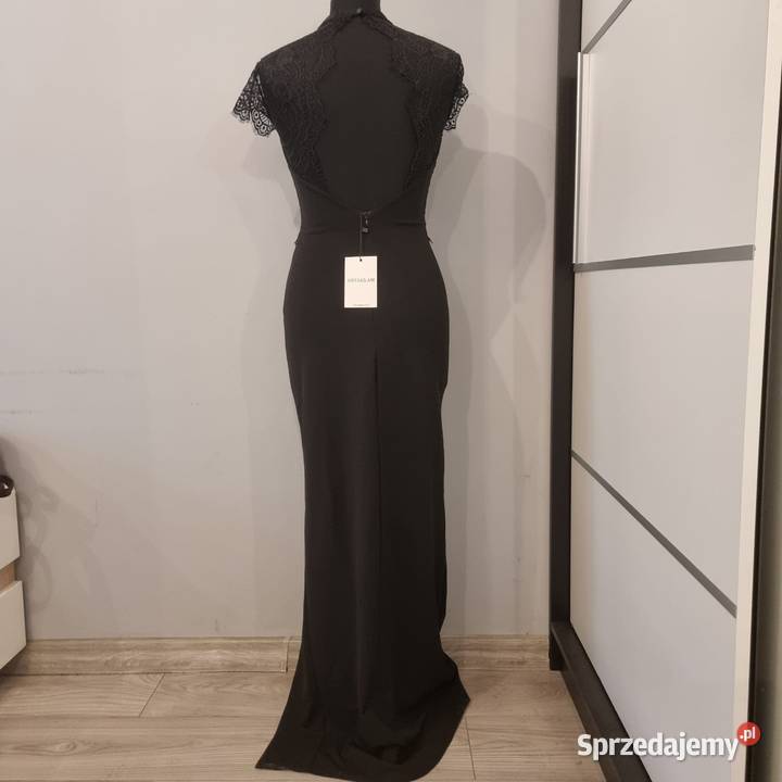 Suknia wieczorowa z odkrytymi plecami Sistaglam Kraków