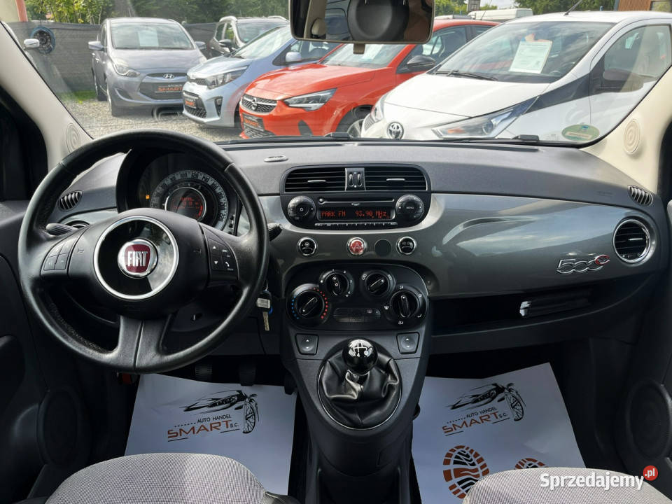 Fiat 500 CABRIOLET 12 Benzyna Klima Bezwypadek I Rydułtowy