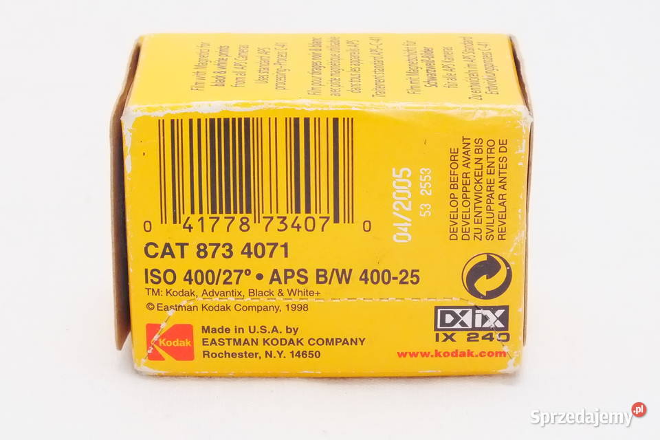 Kodak Advantix BW Lubin sprzedam